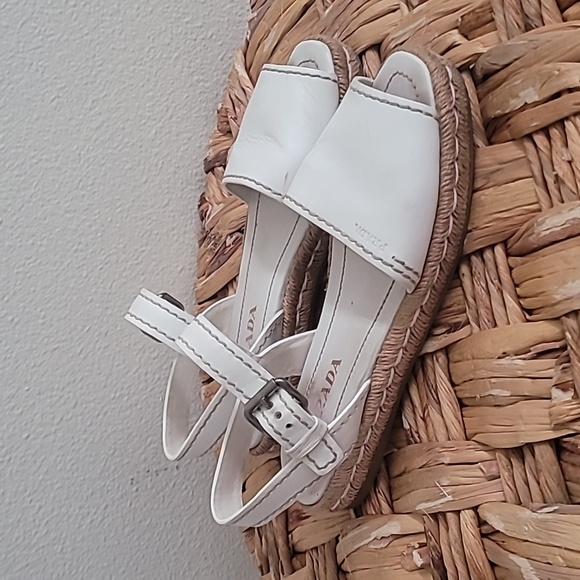 ๐ผ PRADA ESPADRILLES OPEN TOE SANDALS. - Picture 7 of 14